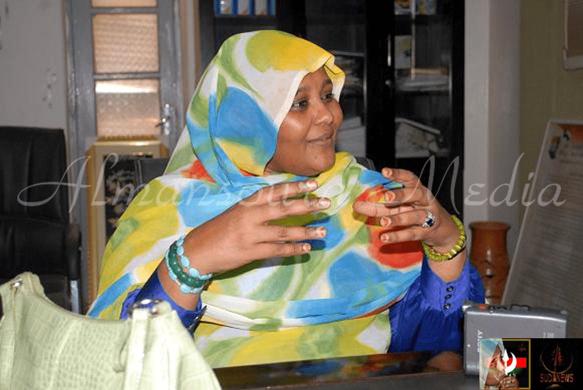 Dr Mariam Almahdi deputy leader of Sudan's National Umma Party - NUP